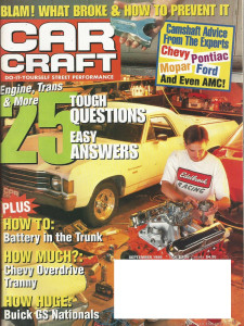 CAR CRAFT 1998 SEPT - BUICK GS NATS., ENGINE CAM TIPS*